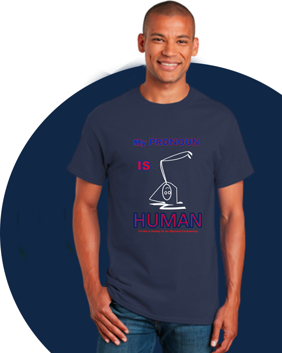 AntiPolitical I'm Human Shirt